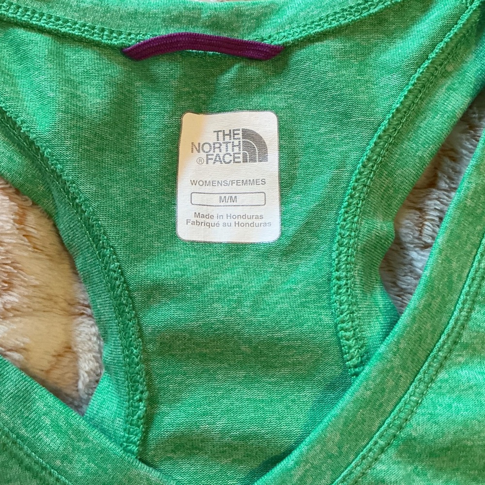 The North Face VaporWick Green Racerback Tank Top Women’s Medium - Picture 3 of 4